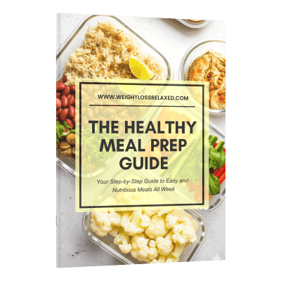 Weight Loss Relaxed-Bonus-3-Meal Prep Guide